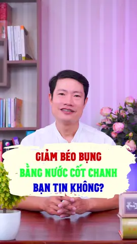 Giảm béo bụng bằng nước cốt chanh bạn có tin không #tranhoanghai #suckhoe