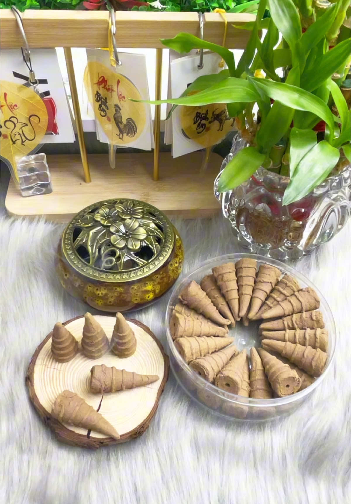 Combo nụ tặng lư xông- thanh lọc không khí,tạo ko gian thư giãn #thuanhoa #nutramhuongtunhien #tramhuongxuhue #xuhuong #mitgiadung24h 