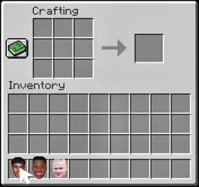 How to craft the goat in Minecraft🐐🔥 || #Minecraft #football #fyp #viral #footballedit #minecraftedit #messi #goat 