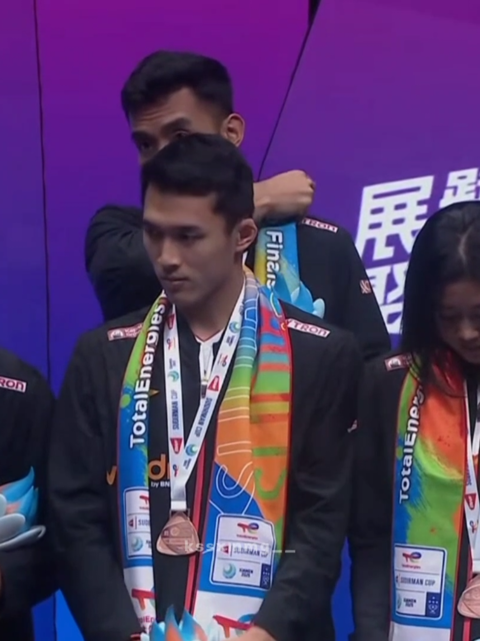 😍🥉#sudirmancup2025 #badminton #badminlovworld #CapCut 