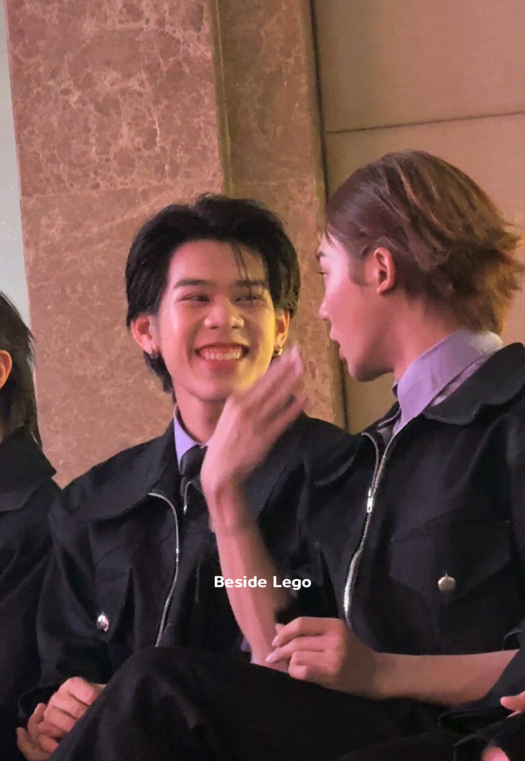 พี่คนกลางกับน้องเร้กกก🤏🏻 #LYKN #OishiTeenIdolxLYKN #Lego_Rapeepong #Tuichayatorn 