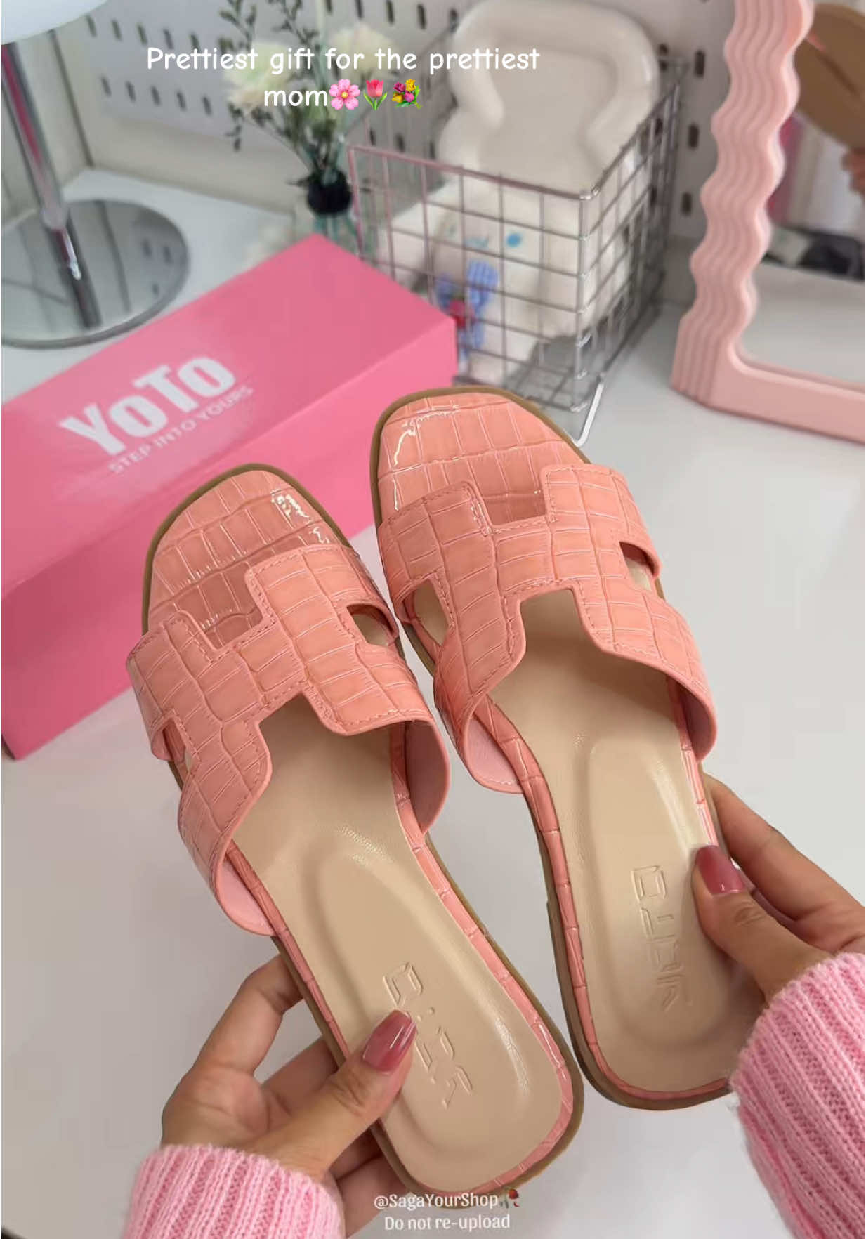 perfect for Mother’s Day gift ✨🌷 #sandals #mothersday #giftideas #yotoshoes #slippers  #slippers #stepintoyours @YOTO SHOES 