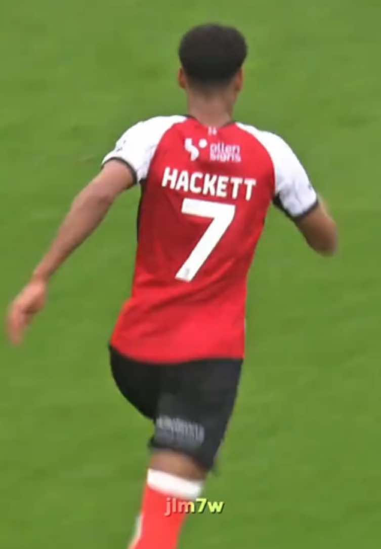 Hackett free kick 💀 #footballtiktok #goal#hackett 