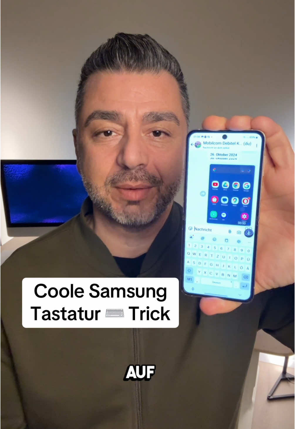 Coole Samsung Tastatur ⌨️ Trick #techtips #techtok #samsungtips #samsunghack #androidhacks #samsungtricks 