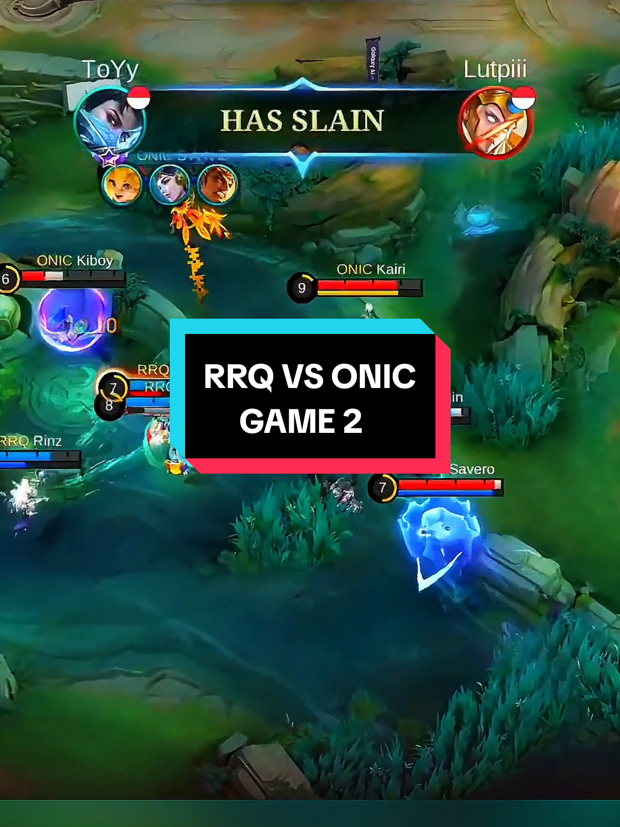 RRQ VS ONIC GAME 2 | MPL ID S15 #MLBBxNARUTO #rrqhoshi #onic #mplid #mplids15 