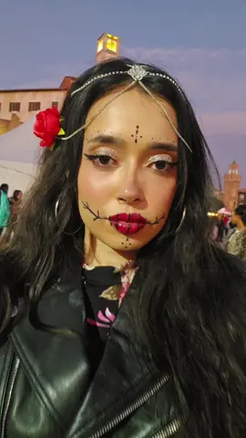 Festival de Mexico make up look! What do you think of this look? #makeup #festival #festivalmakeup #festivaldemexico #montecasino #fypシ゚ 