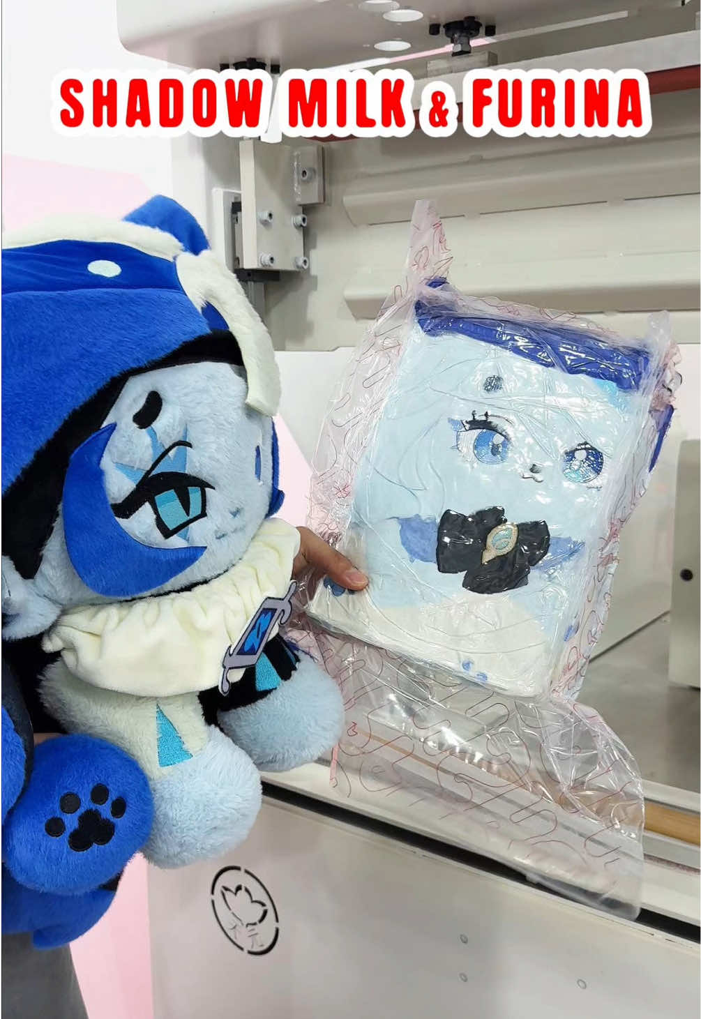 Furina meow: don’t turn me into a cookie!😭 #shadowmilkcookie #SHADOWMILK  #smc #shadowmilkcookieedit #cookierunkingdom #crk #cookierun  #game #plushies #anime #furina #GenshinImpact #plushtoys #fyp 
