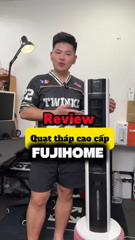 Quạt tháp không cánh FujiHome - Chiếc quạt chân ái, nâng tầm decor không gian sống #giadinhthisam #fujihome #quatkhongcanh #quathoinuoc #quatthap  
