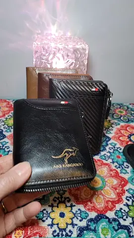Rfid Leather Zipper Wallet #zipwallet #fathersdaygift #tiktokshop #tiktokshopfinds #zipperwallet #wallets #rfidwallet #giftforhim 
