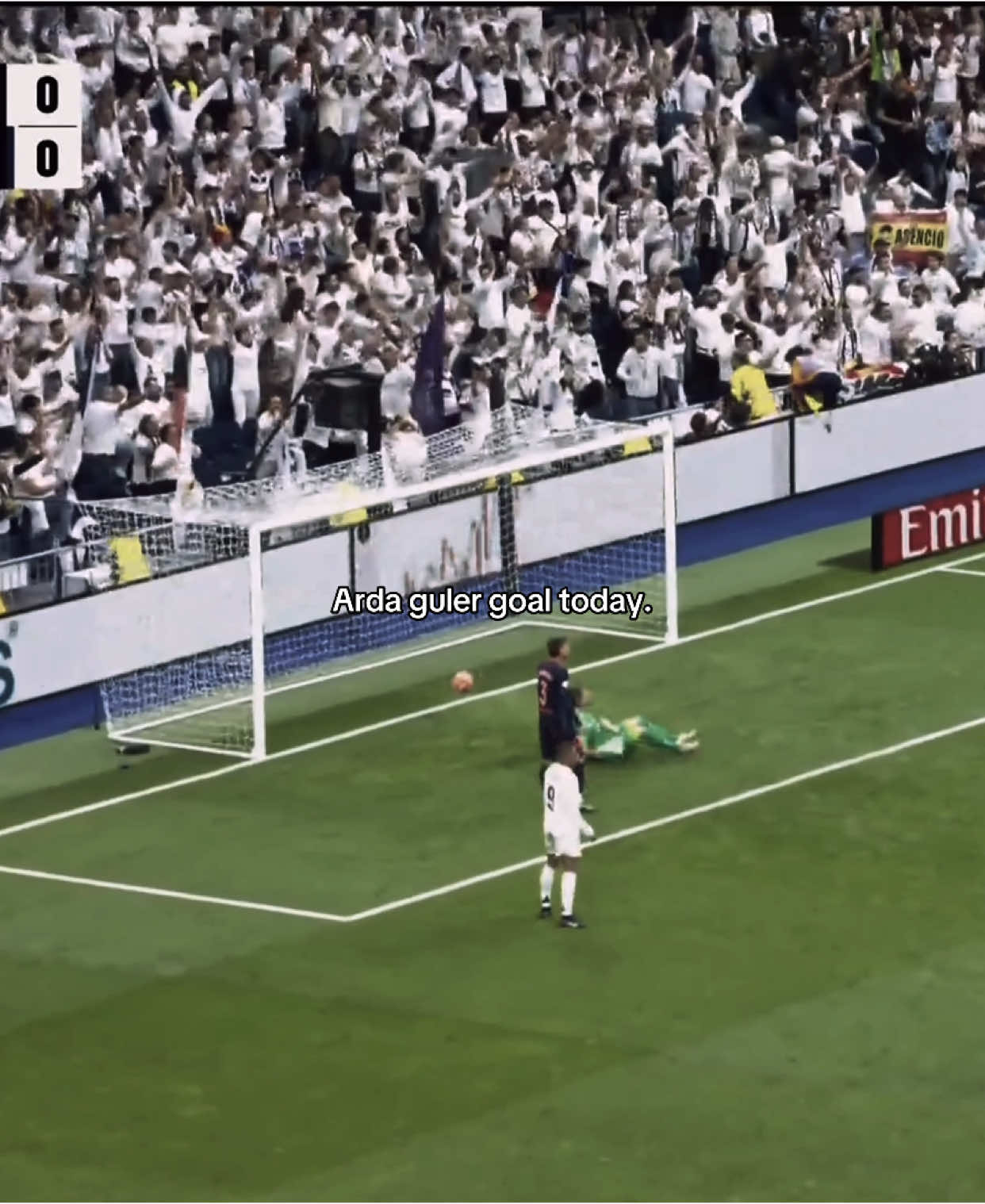 Arda guler goal today 🤯 #ardagüler #ardagulergoaltoday #realmadrid #spain🇪🇸 #fyp #footballtiktok #ftbzone 