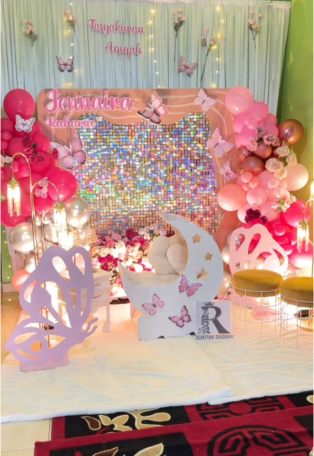 #dekorasi #dekorasibone #tasyakuranaqiqah #aqiqah #backdropdecoration #fypage #fyppppppppppppppppppppppp 