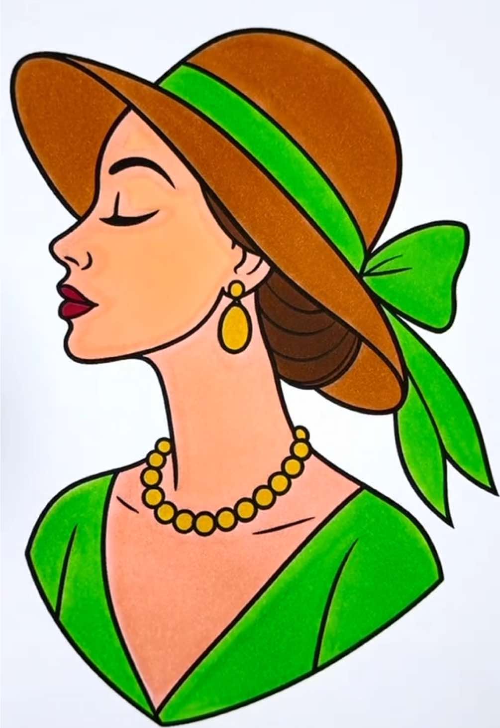 👒💚 #asmr #satisfyingcoloring #relaxingvideos #asmrsounds #colourwithme #coloringbook #colourtherepy #therapy #coloring