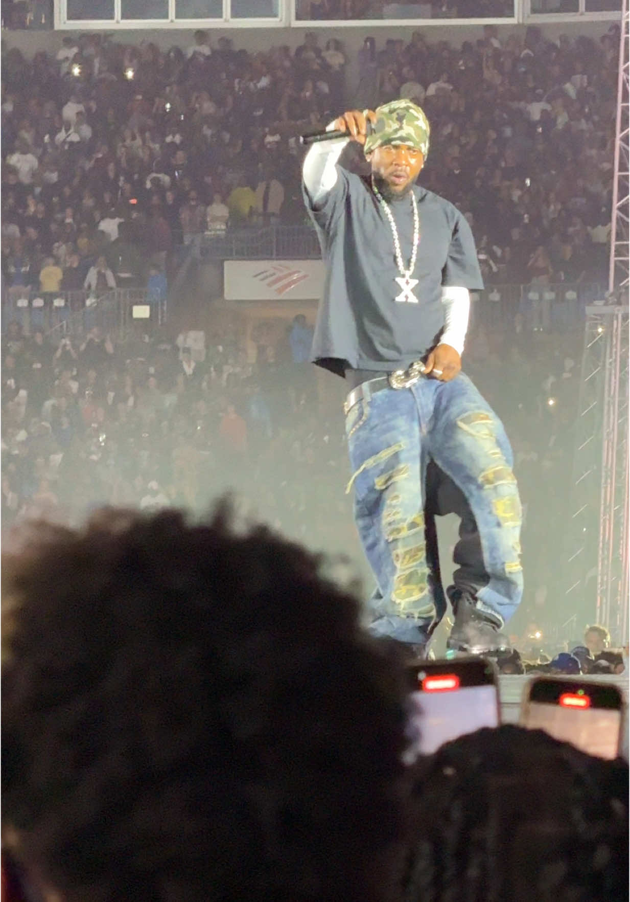 Kendrick & his little dancy dance 🕺 #kendricklamar #sza #gnx #concerts #clt #fyp #foryoupage 