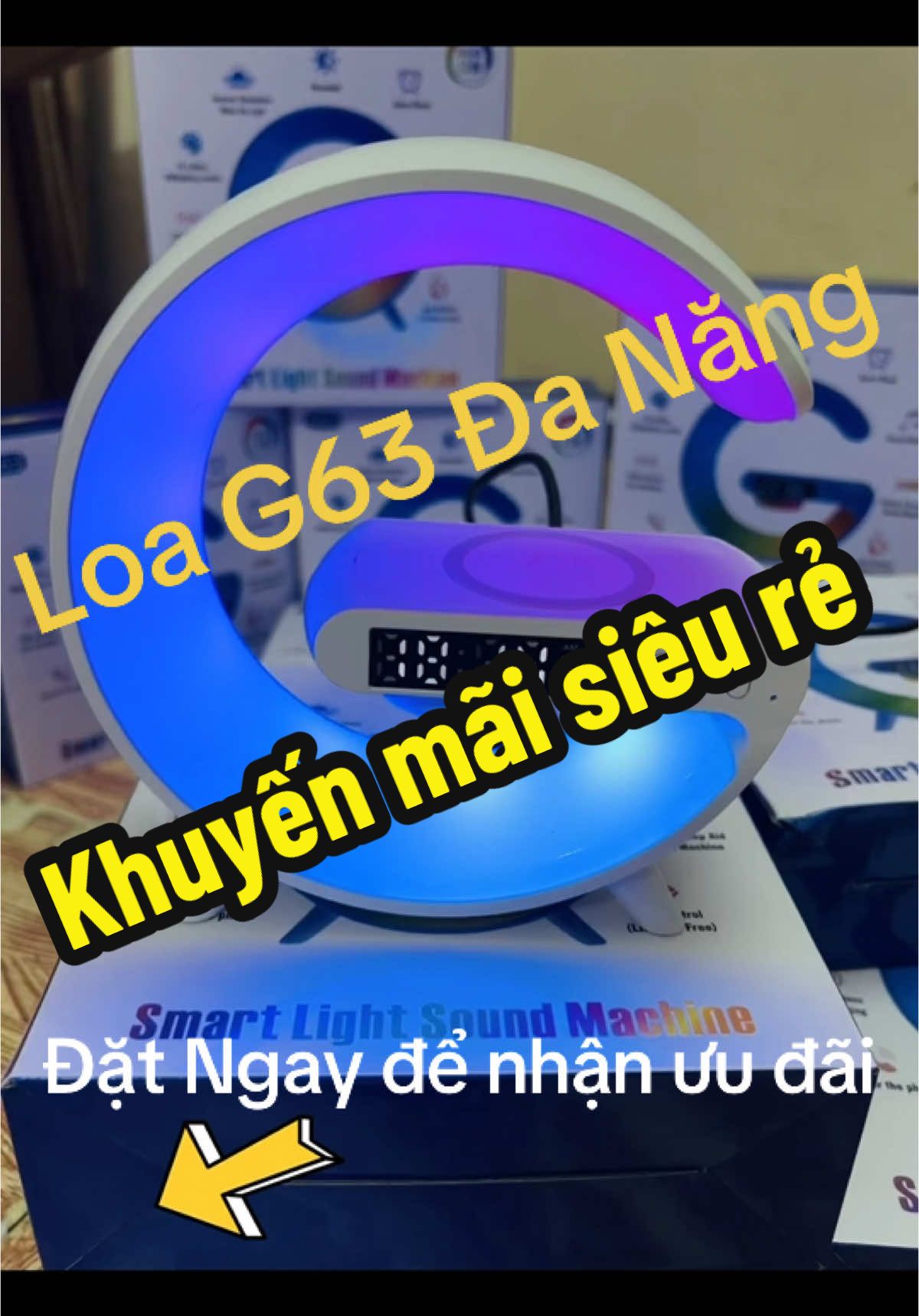 Loa G63 đa năng - tích hợp đèn ngủ led siêu đẹp - sạc không dây - đồng hồ báo thức  - mua 1 được 4 giá lại đang được trợ giá ...mua ngay kẻo lỡ  #loa #loabluetooth #loag63 #dennguled #denngu #dongho #donghobaothuc #sac #sackhongday #phukien #phukiendienthoai #xuhuongtiktok #xuhuongtiktok2025 #hottrend #hottrendtiktok #hottrendtiktok2025