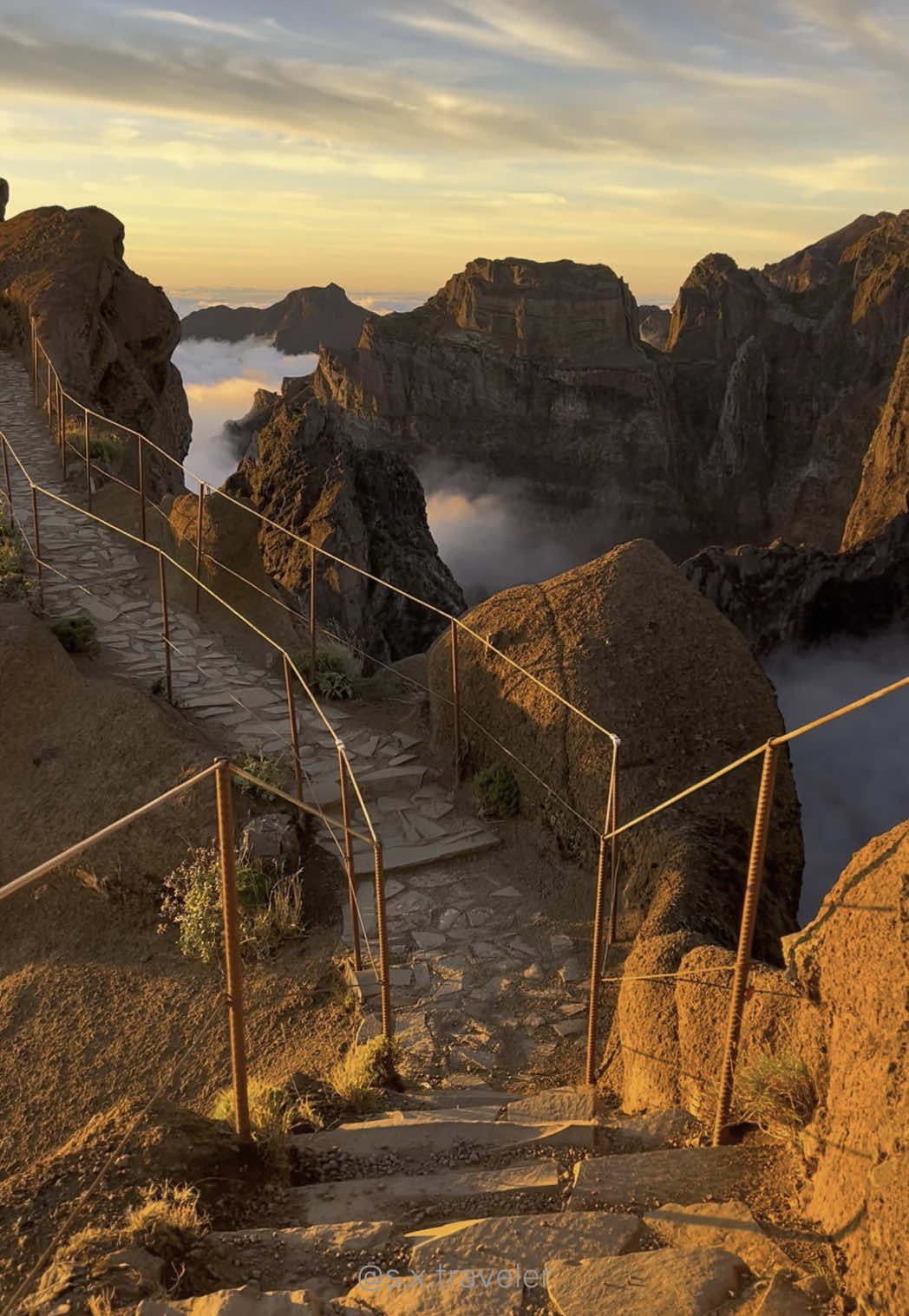 Why You Need to Experience This Place at Sunset 🌅✨ Words aren’t necessary—this video says it all. The fiery orange hues of the setting sun pierce through the clouds, transforming the PR1 trail into a glowing pathway and casting an ethereal light over Madeira’s surreal landscapes. It’s as if you’ve stepped onto another planet. 🌍💫 📍 Location: PR1 Trail, Madeira, Portugal 🇵🇹 What planet do these views remind you of? 🚀🌠 💡Even more incredible places, useful tips and insights in my INTERACTIVE GUIDE + MAP OF MADEIRA 🗺️  📲 Packed in offline-friendly mobile app with built-in navigation it will be your perfect travel companion 😉 🔗 link in bio 👆🏻 #Madeira #SunsetMagic #OtherworldlyLandscapes #PR1Trail #MadeiraIsland #VisitMadeira #HikingLife #TravelPlanner #TravelMap #VisitMadeira