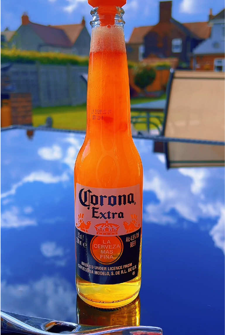 Corona Sunrise Cocktail 🌅#mancavebartender #coronasunrise 
