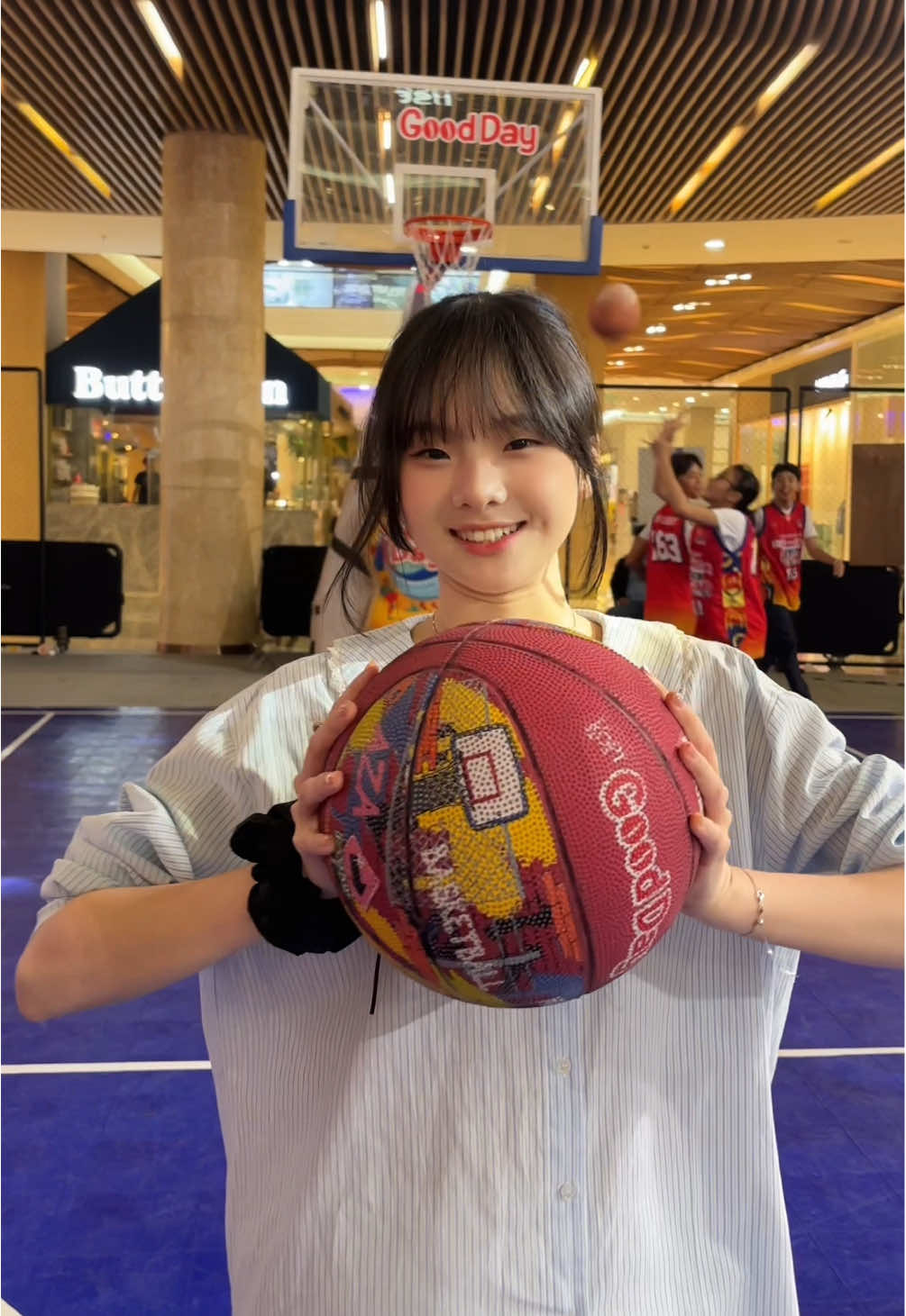 ajarin basket dong :(
