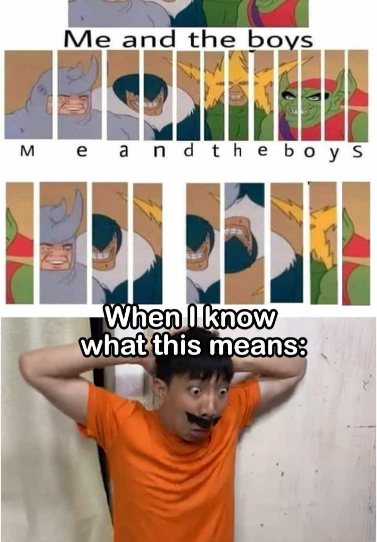 Me and the boys will like this means #luziwei #fyp #meme #memes #funny #comedy #boy #men #picture 