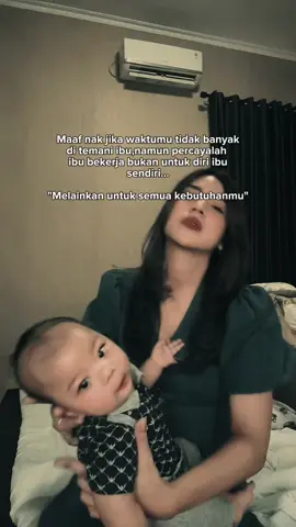 Maaf ya nak dan terima kasih sudah may mengerti🤗 sayang jonathan banyak-banyak🫶 #momlife #workingmom #momjourney #ibudananak #ibudanbayi #MomsofTikTok #foryoupage 