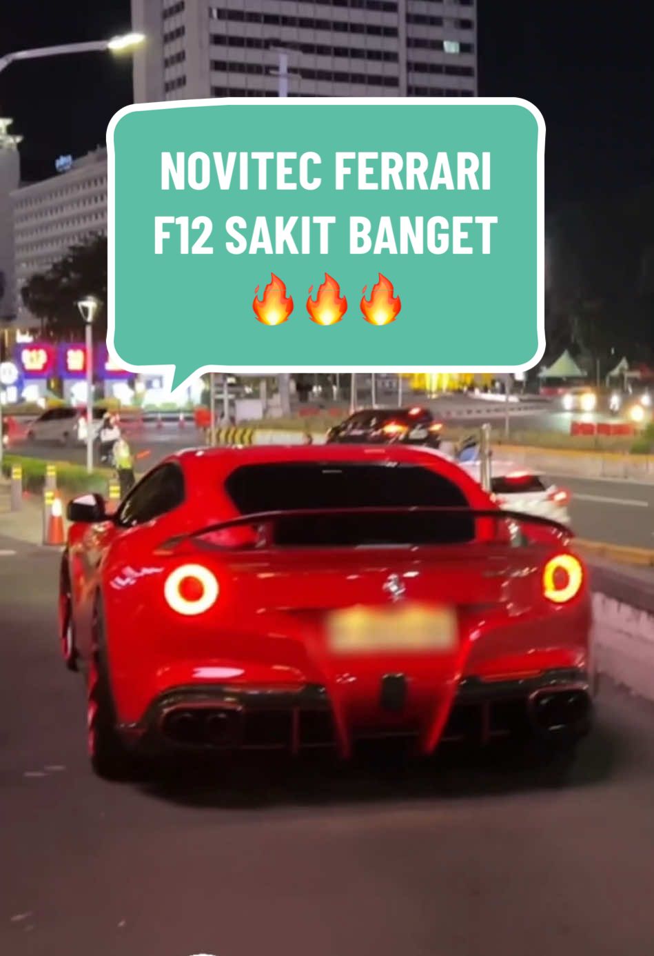 SUARA V12 FERRARI NOVITEC MERDU KERAS! (WARNING HEADPHONE USERS!) #ecsb  (F12 Berlinetta)