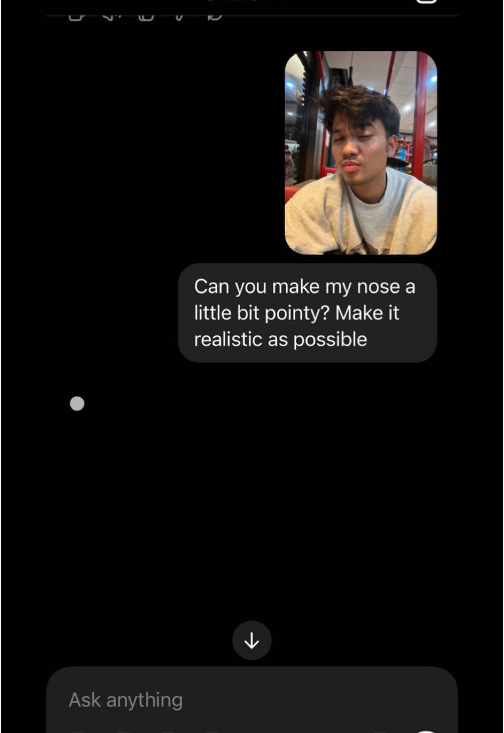CHATGPT CAN DO THIS???🗣️😱😱😱 #AI #noselift #fyp