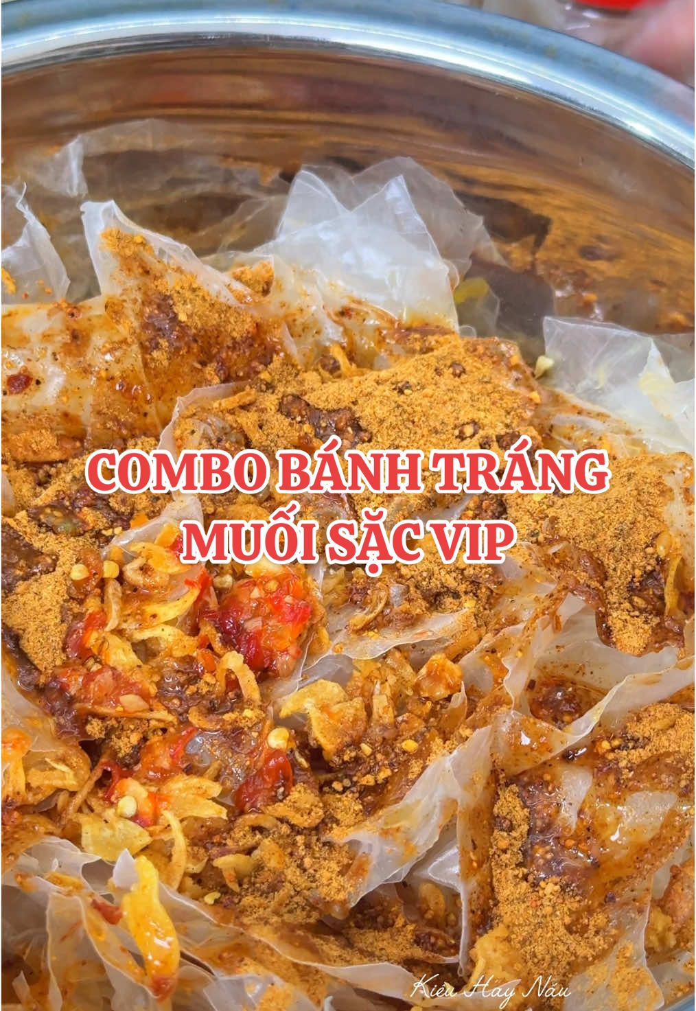 Ăn là dính luôn cái combo bánh tráng muối sặc vip này của Cô Mai á #banhtrangmuoisac #banhtrangmuoisaccomai #banhtrangmuoisaccay #banhtrangcomai #banhtrangtron #anvat #food #mukbang #ancungtiktok #kieuhaynau 