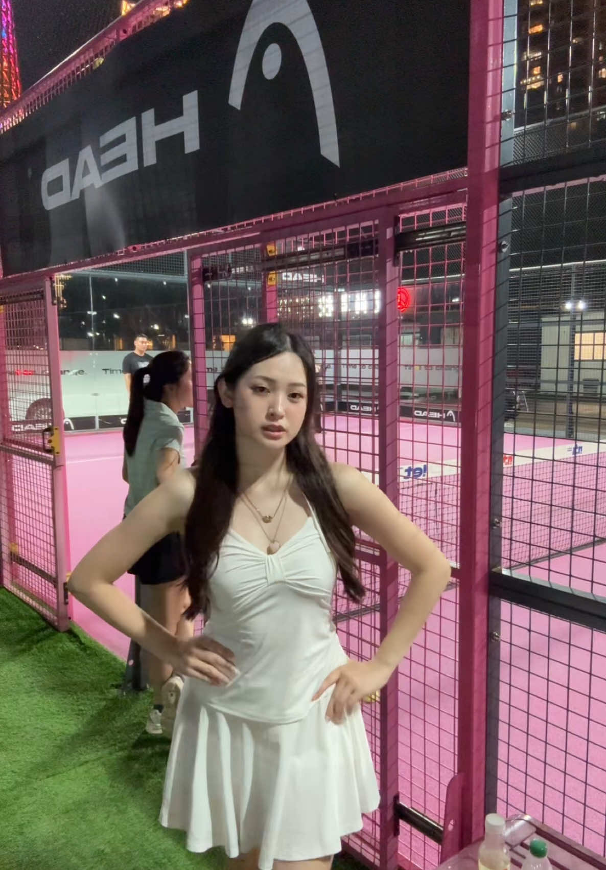 pink padel court?! 🎀🎀