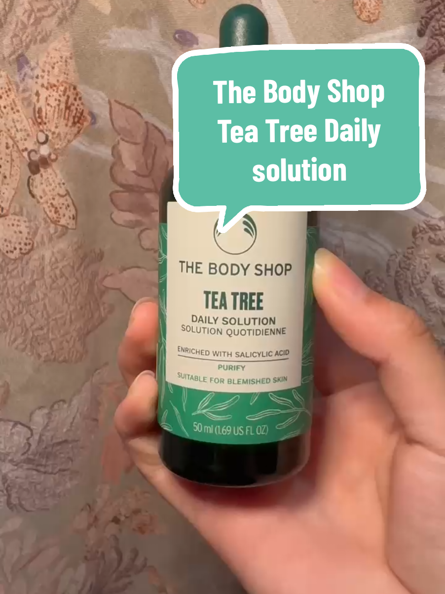 The Body Shop Tea Tree Daily solution #thebodyshop #teatree #dailysolution