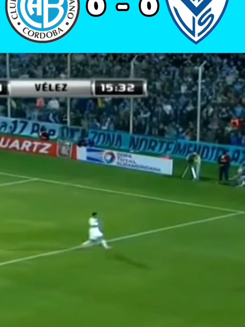 Belgrano vs Velez Sarsfield - Copa Sudamericana 2013 #fpy #argentina #futbol #belgrano #davooxeneize 