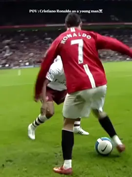 Cristiano Ronaldo as a young man 🐐 #football #Soccer #ronaldo 