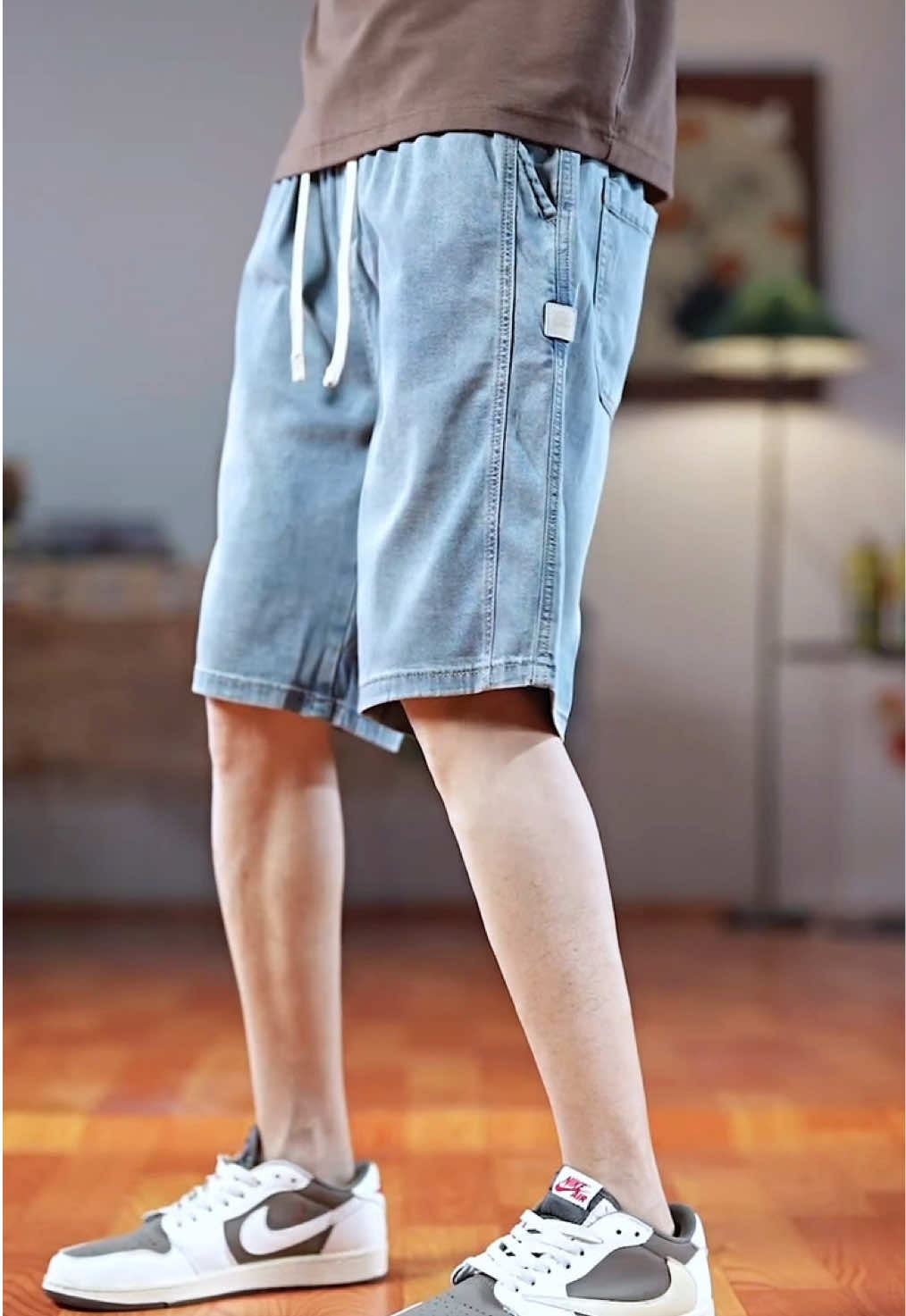 Quần Short Jean Nam Cao Cấp Màu Xanh Đen #quanshort #quanshortjean #quanshortnam #viralvideo #xuhuongtiktok #yfp 