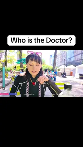The Doctor appears. Ft @DinomiteTwins  #fyp #drpepper #drpepperman #twitch #streamer #nyc #newyorkcity #scp #twitchclips 