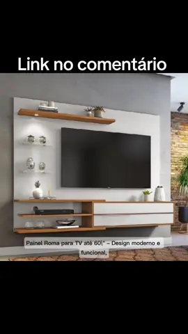 Achados incríveis da shopee: Painel Roma p/ TV até 60