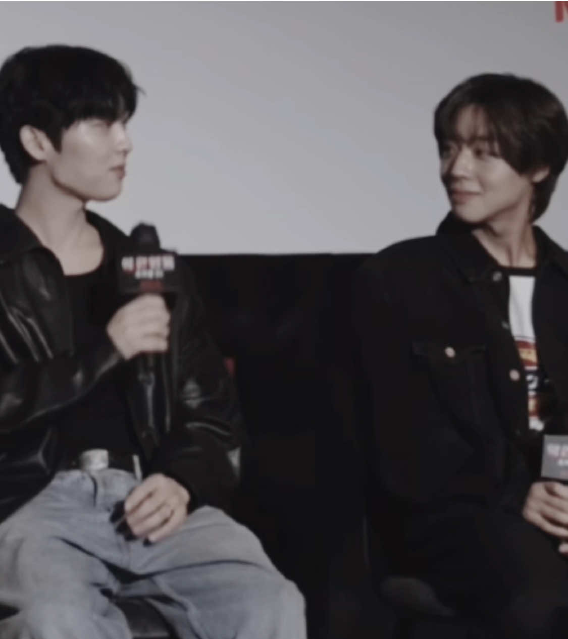 I have a feeling these two are actually in love 👀. #parkjihoon #choihyunwook  #weakheroclass1 #zyxcba #viral #edit #makemefamous #blowthisup #hotedits #interview #weakheroclass2 #netflix 