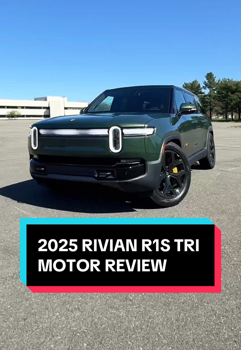 Is it worth $111k? The 2025 Rivian R1S Tri Motor makes 850-hp and can hit 60 in 2.9 seconds #rivian #r1s #suv #ev #cartok #carcommunity #carsoftiktok 