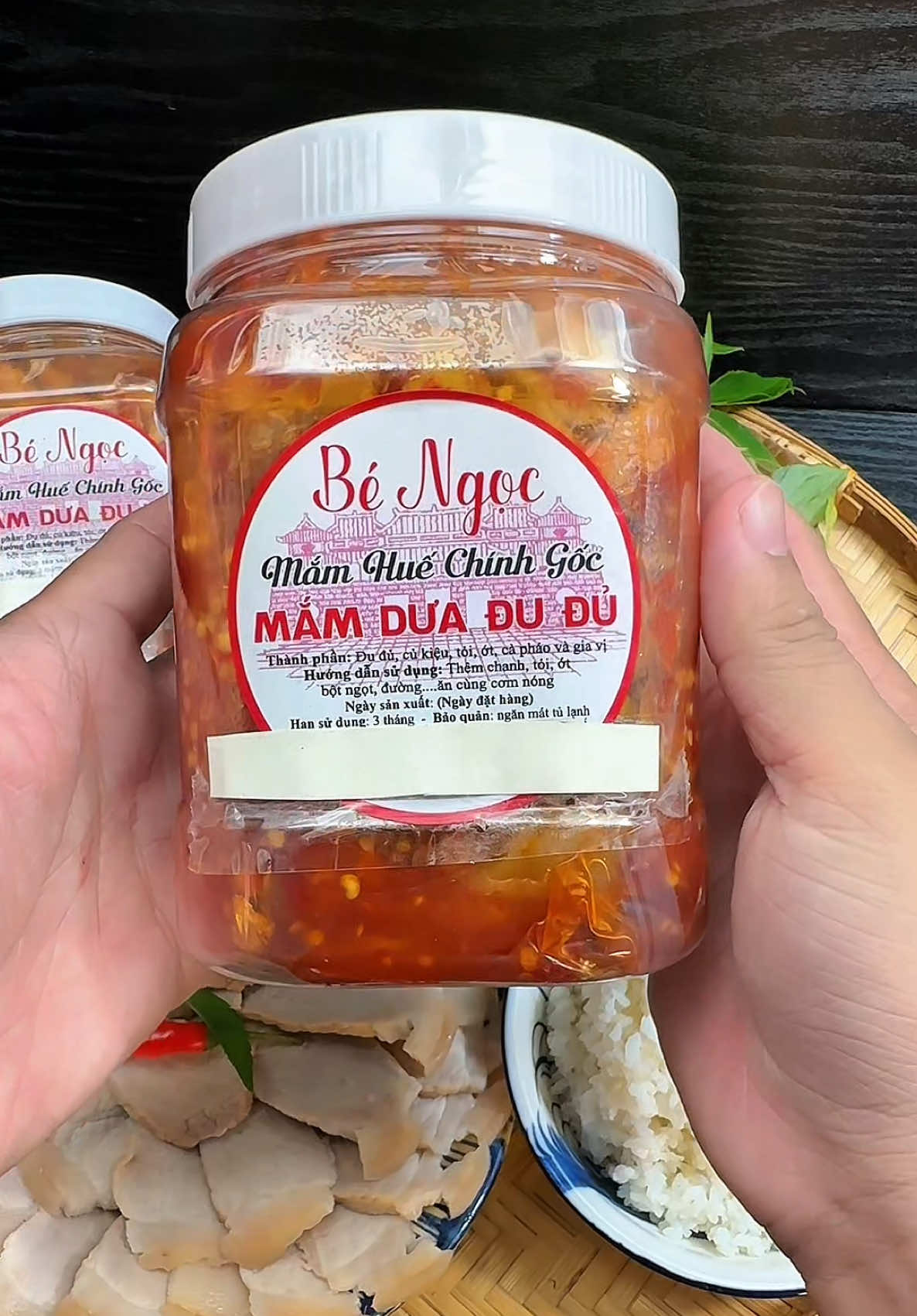 Mắm đu đủ nhà bé Ngọc – Hương vị Huế đậm đà, đu đủ giòn ngọt, gia vị hài hòa. 🍚 Ăn kèm cơm trắng, bún hoặc làm món nhậu – ngon khó cưỡng! #letra #xuhuong #ancungtiktok #food #reviewfood #reviewanngon #mukbang #mamdudu 