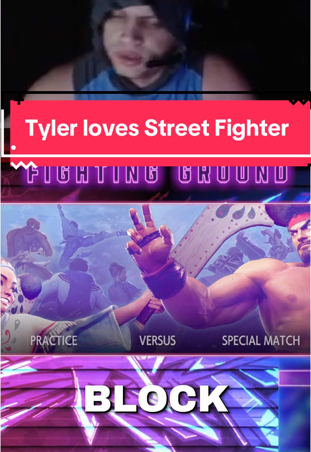 He’s actually kinda good #tyler1 #tyler1clips #StreetFighter6 #fyp 