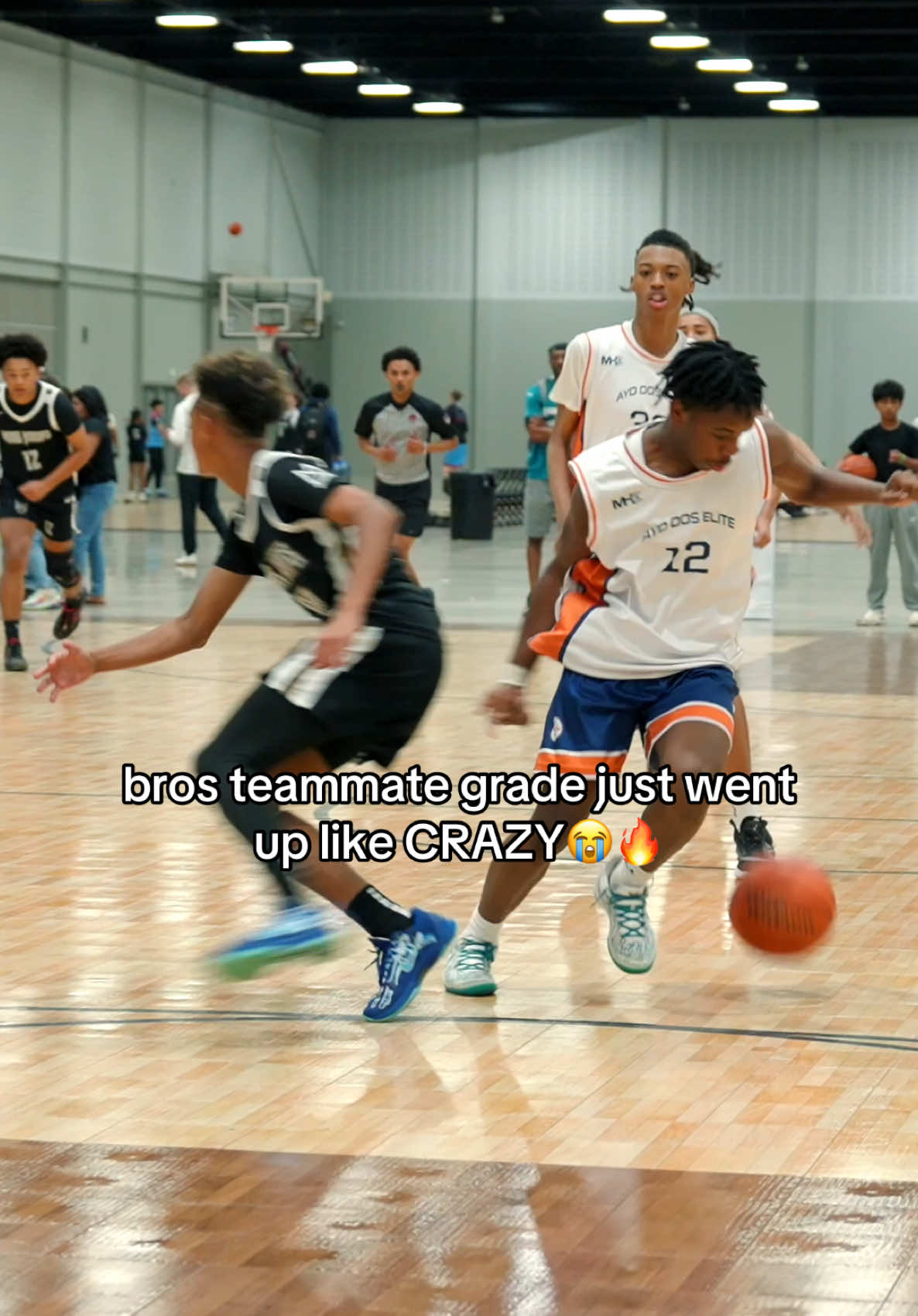 Bro got a maxed out A+😭🔥 #fyp #aau #madehoops #2k 