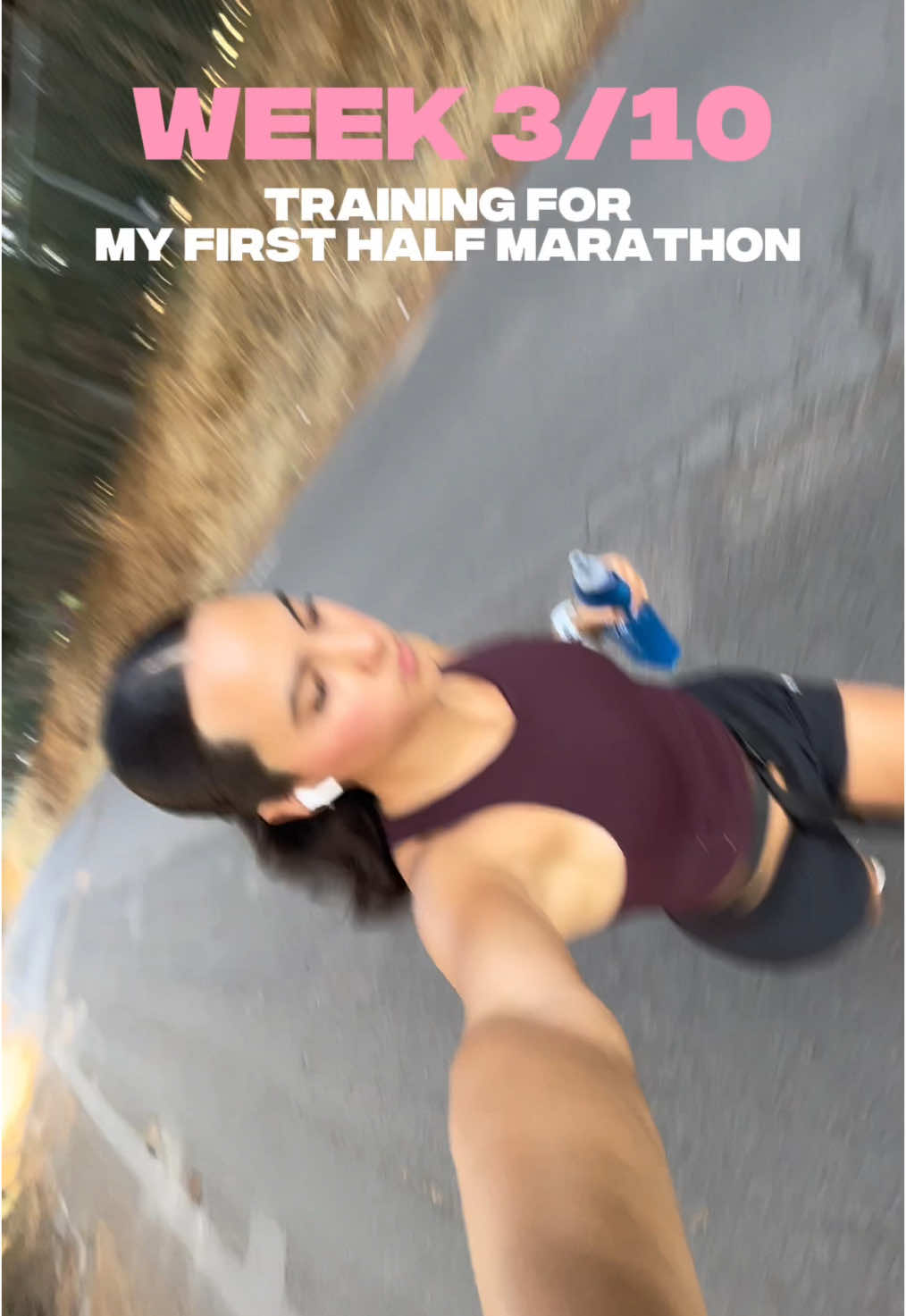 training for half marathon #trainingforhalfmarathon #creatorsearchinsights #creatorcontent #fyp#longrun#16km#Running#runnerslife #motivation 