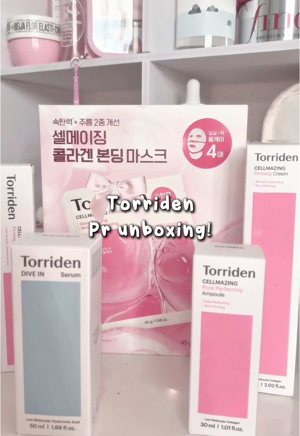 Thank you so much @TORRIDEN US for sending me pr ! 🤍torriden #pr #unboxing #kbeauty #skincare #fyp #asmr #kskincare #trending #musthave #glassskin #korean #asian #skincareunboxing #skincarehaul #upwm #ilovetorriden #ntorridenlover #torridendivein #torridencellmazing #cellmazing #divein #niche #gift #prunboxing