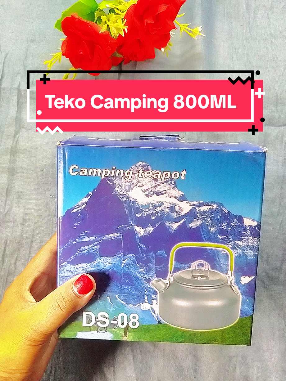 Pecinta kopi wajib banget punya ini saat camping..  #fyp #alatkonten #camping #tekomini #campinglife #seputarcamping #alatoutdoor #teapot 