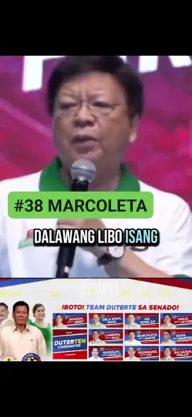 38.Marcoleta - Kunin ninyo, Pera nyo yun👊👊💚 #DRS #DuterteRiders #Du30 #Duterte #Marcoleta #pdplaban #PPP #foryou  #rodantemarcoleta #following #bringhimhome  #creatorsearchinsights #indaysaraduterte #saraduterte #tatakduterte 