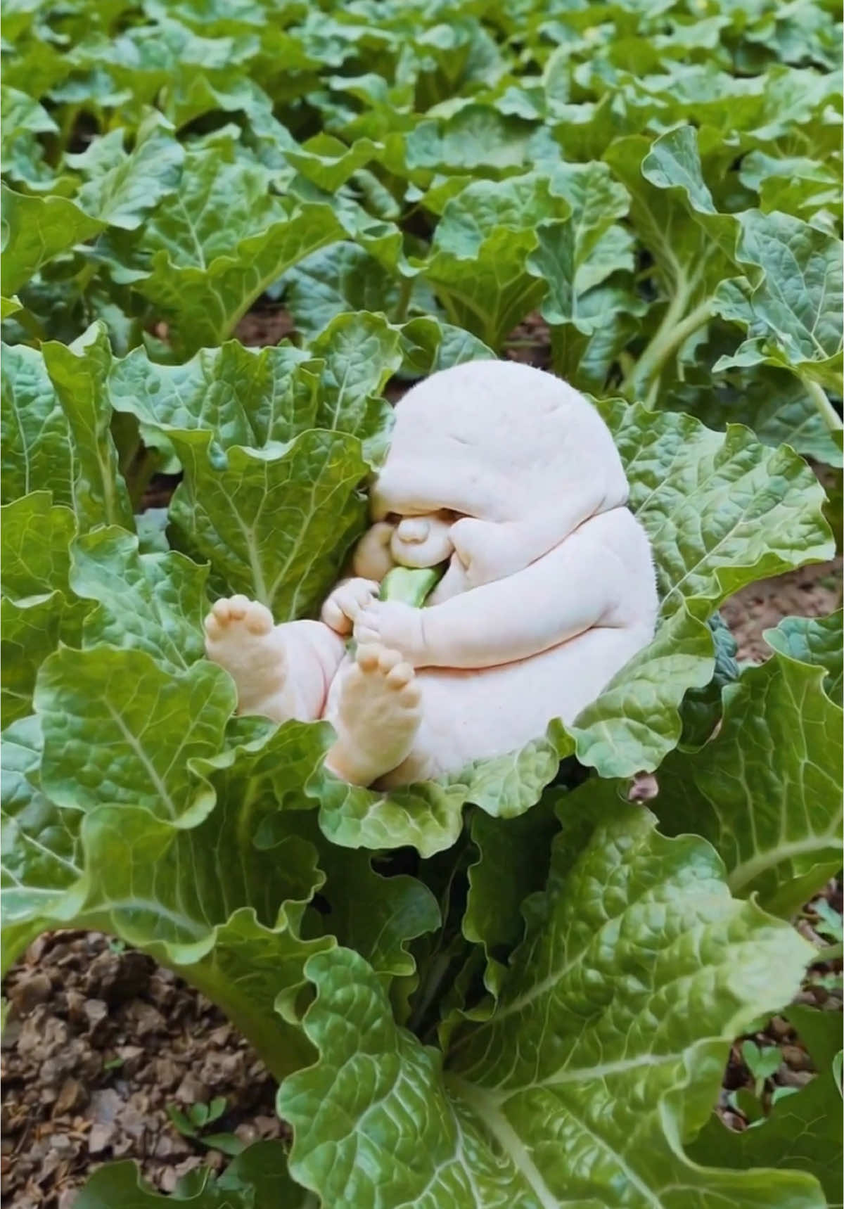 Enjoying some veggies  #cursed #weird #creature #aiartcommunity #squishy 