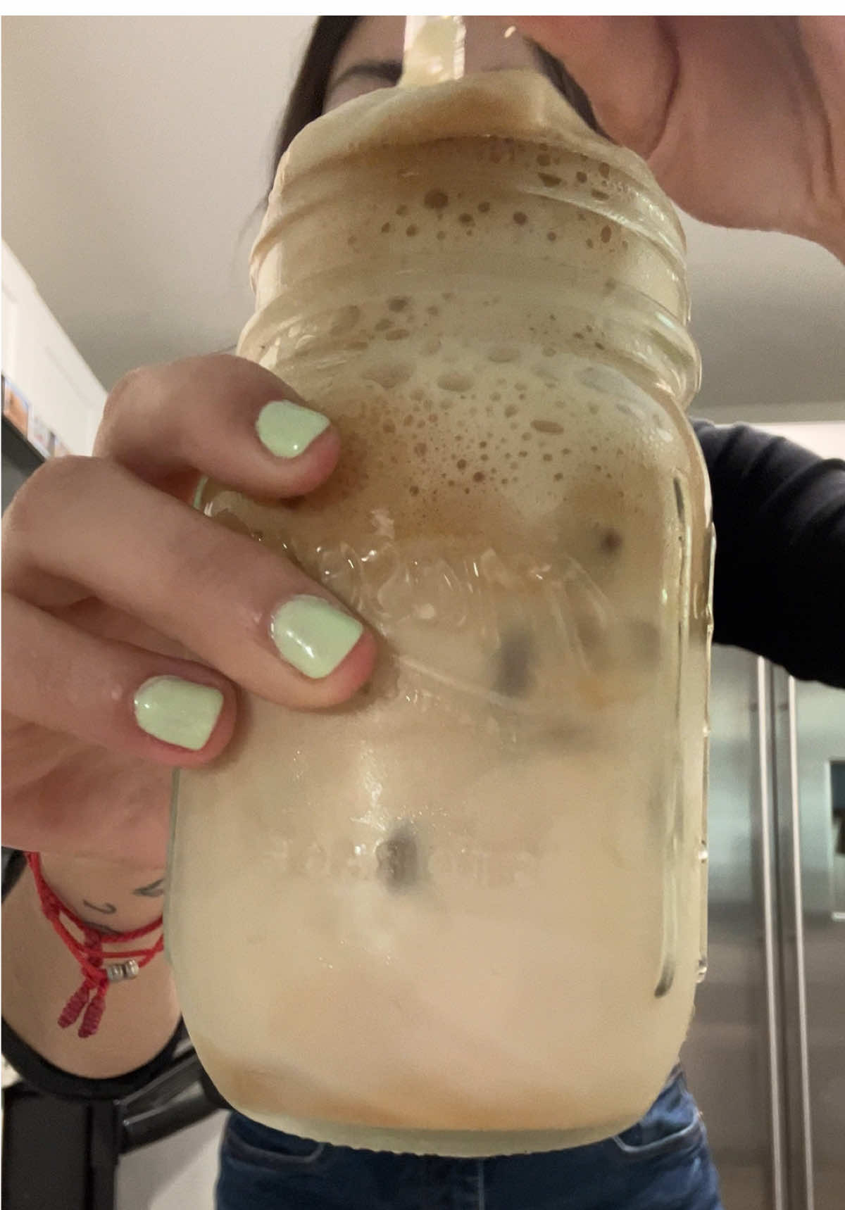 Iced honey latte ☕️🍯🐝 happy Sunday #icedlatte #icedlatterecipe #coffee #icedcoffeeathome #icedcoffeetiktok #coffeetok #sahm #sahmsoftiktok #latte #sahmtok #recipesoftiktok #homecoffee #creatorsearchinsights #fyp #fy 