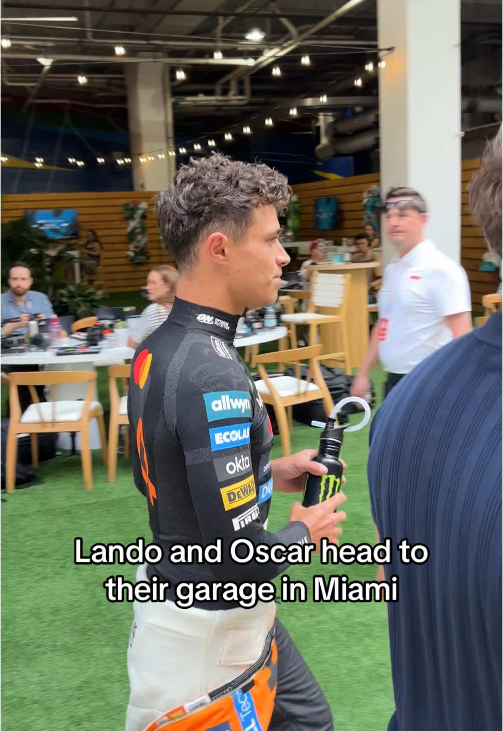 McLaren ready to go in #Miami 👀 #f1 #landonorris #oscarpiastri  