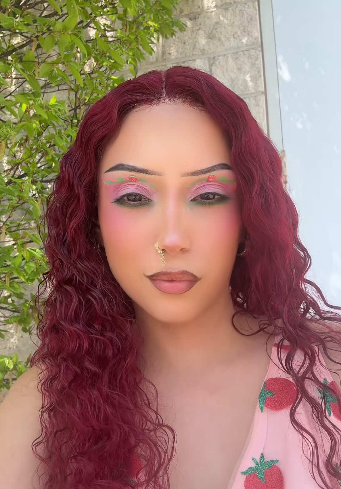 One thing I’m always gonna do is wake up at 5 AM to make this face is beat #PrincessJasmineMUA #princessjasminemua 
