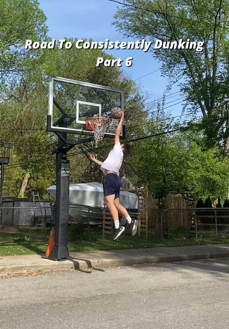 Road To Consistently Dunking Part 6  #basketball #dunk #bball #hoopersoftiktok #ballislife #NBA #trending #fyp #explore #viral #viralvideo 
