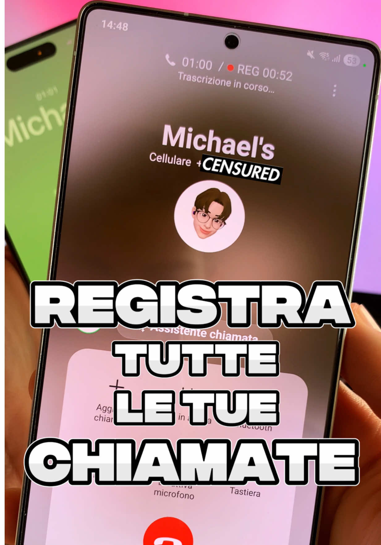 REGISTRA tutte le CHIAMATE sul tuo telefono🔥📞#creatorsearchinsights #techtips #neiperteee #top #foryoupagе #tiktok #viralvideos #tutorial #techtok #italia #foryo #trendingvideo #fyp #samsung #samsungtricks #samsungtips #techhacks 