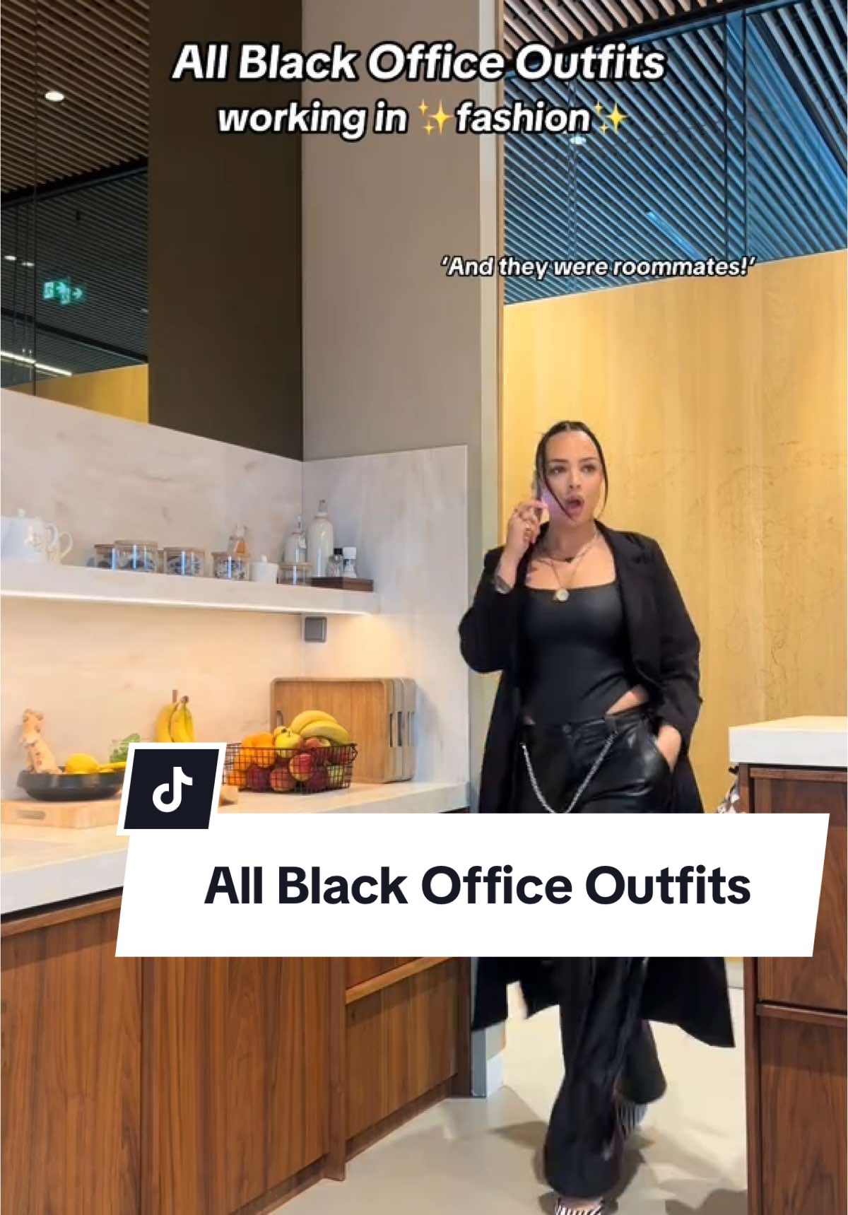 An all black outfit will ALWAYS have my (black) heart 🖤 These are such simple looks you can easily recreate with items you most likely already have in your closet! And as you can see I rewear my clothes ALL THE TIME - as we should!!  ✨ #officeoutfit #outfitinspo #allblack #workoutfit #corporatebaddie #tallgirl #tall #styleinspo #officesiren 
