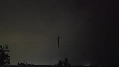 سبحان اللە لە جوانی  هەورە بروسکەکانی ئەمشەوی شاری هەولێر 